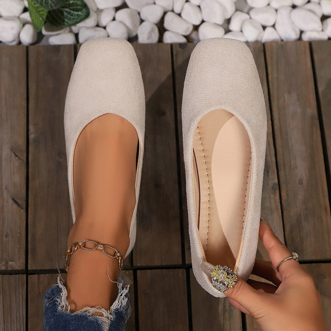 Damen Ballerinas im eleganten und minimalistischen Design mit anatomischer Fußbettung R&B