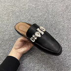 Damen Elegante Mokassins mit funkelnden Dekorelementen R&B