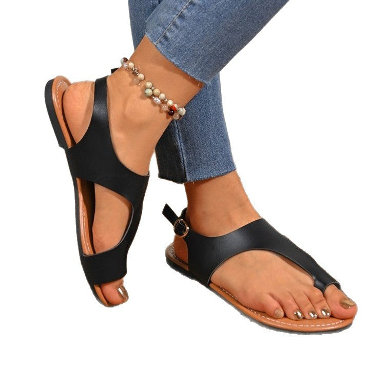 Damen offene Riemchen-Sandalen mit komfortabler Fußbettung R&B