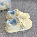 Damen Sportliche Sneakers mit atmungsaktiven Einsätzen und dämpfender Sohle R&B