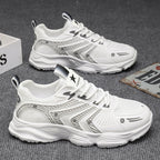 Damen Sportliche Dämpfung Sneakers mit atmungsaktiver Mesh-Oberfläche