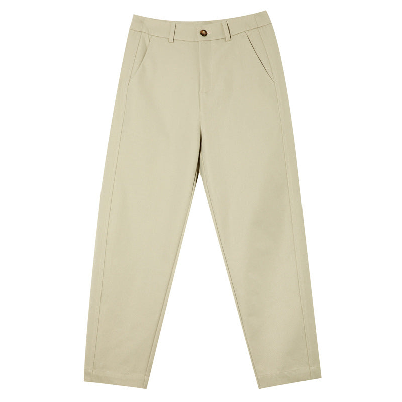 Damen gerippte Culotte Stoffhose