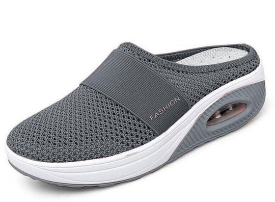 Damen Komfortable Luftpolster Clogs mit atmungsaktivem Obermaterial R&B