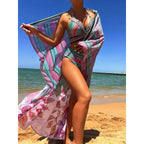 Damen Bikini-Set mit hoch geschnittenem Slip und verstellbarem Oberteil R&B