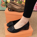 Damen Ballerinas mit eleganter Schleifenverzierung und komfortablem Absatz R&B
