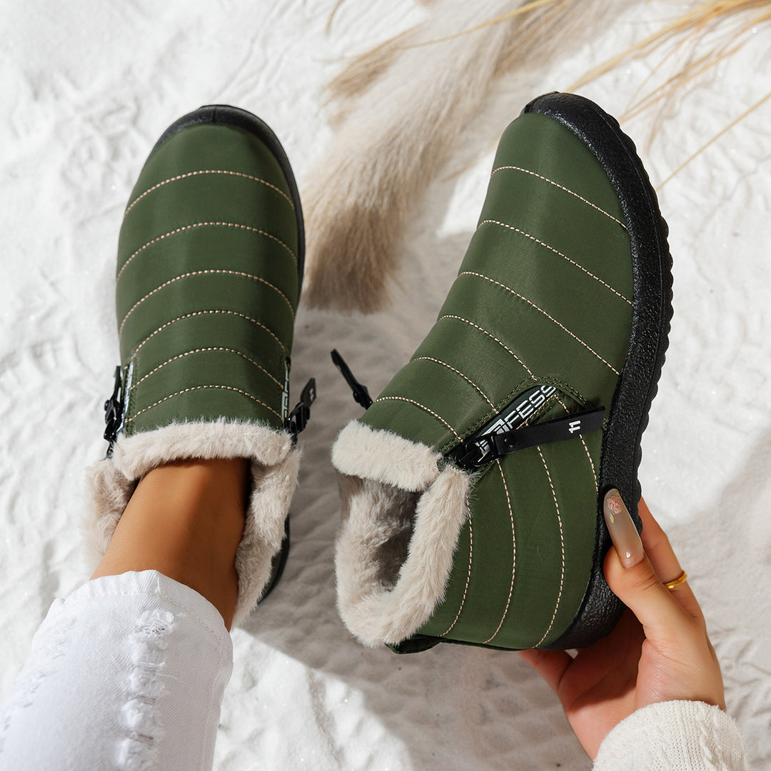 Damen Komfortable Winterboots mit kuscheligem Innenfutter R&B