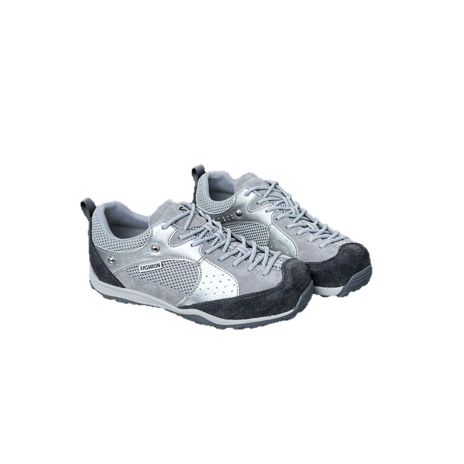 Damen Sportliche Wanderschuhe mit atmungsaktiver Netzstruktur und robustem Profil R&B