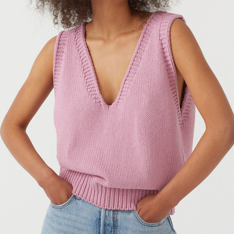 Damen legerer Strickpullover R&B