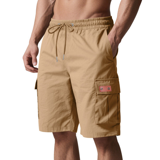 Herren Cargo-Shorts mit elastischem Bund und praktischen Taschen R&B
