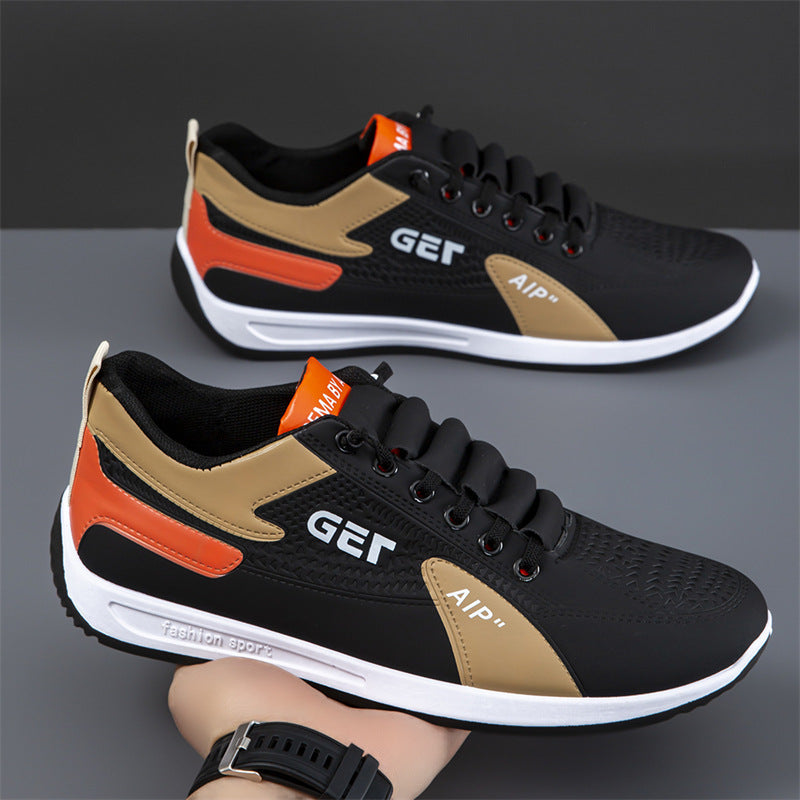 Herren Sportliche Lauf-Sneaker mit rutschfester Sohle und atmungsaktivem Obermaterial R&B