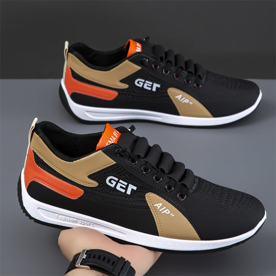 Herren Sportliche Lauf-Sneaker mit rutschfester Sohle und atmungsaktivem Obermaterial R&B