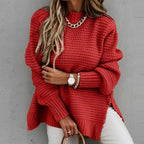 Damen Oversized Pullover mit strukturiertem Strick R&B