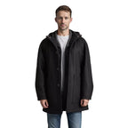Herren praktische und elegante Softshell-Jacke mit Kapuze R&B