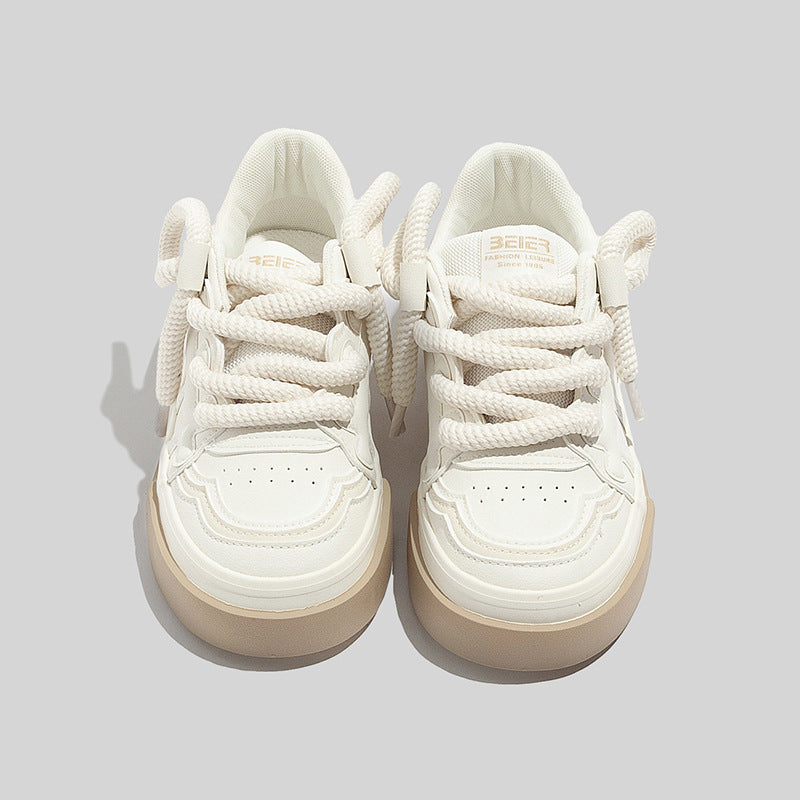 Damen lässige Sneakers mit textilem Obermaterial und gepolsterter Einlegesohle