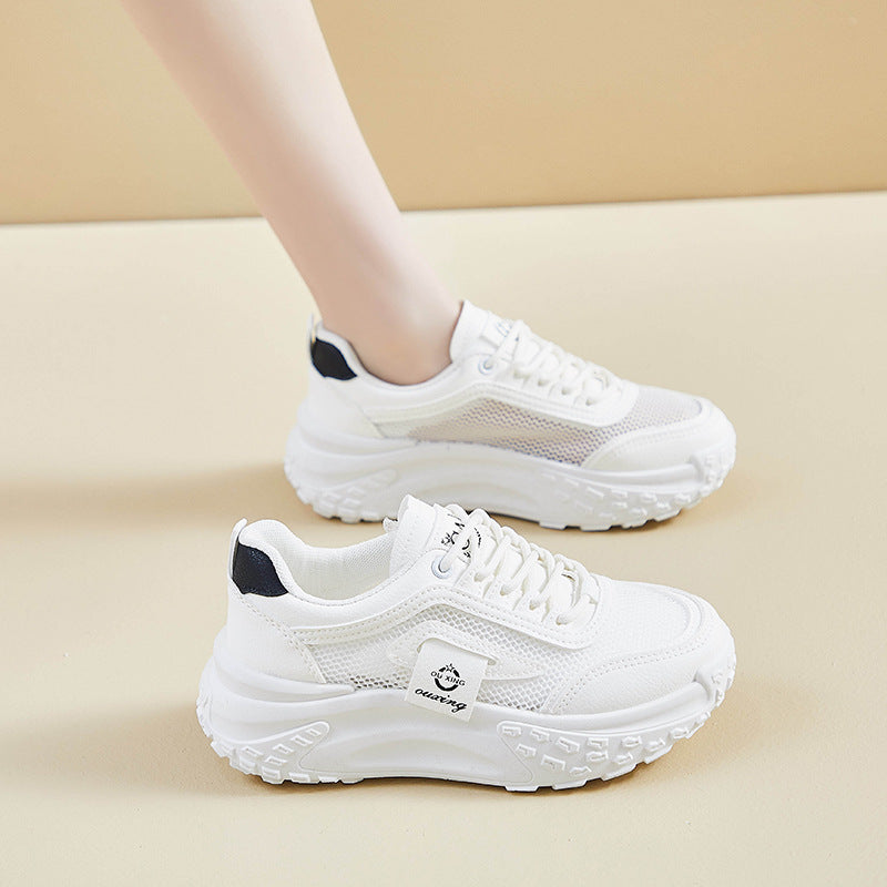 Damen Sportliche Sneakers mit atmungsaktivem Mesh-Obermaterial und innovativer Dämpfungstechnologie R&B