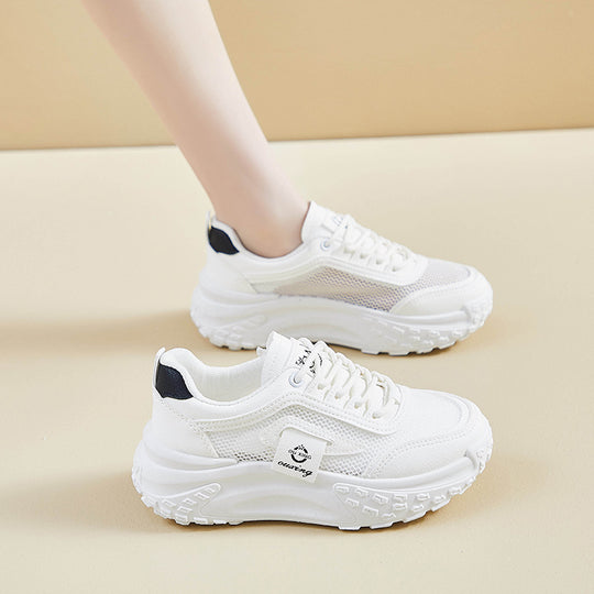 Damen Sportliche Sneakers mit atmungsaktivem Mesh-Obermaterial und innovativer Dämpfungstechnologie R&B