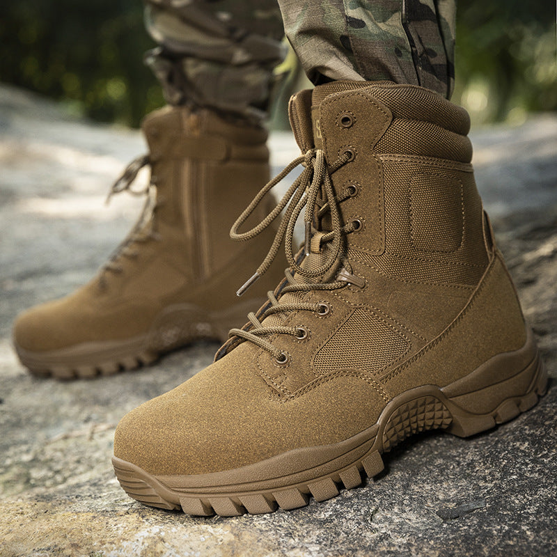 Damen taktische Wanderschuhe mit rutschfester Profilsohle und atmungsaktivem Obermaterial