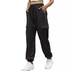 Damen Cargo-Hose mit elastischem Bund und praktischen Taschen R&B