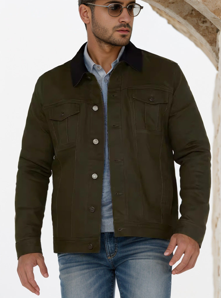 Herren Casual-Style Arbeitsjacke R&B