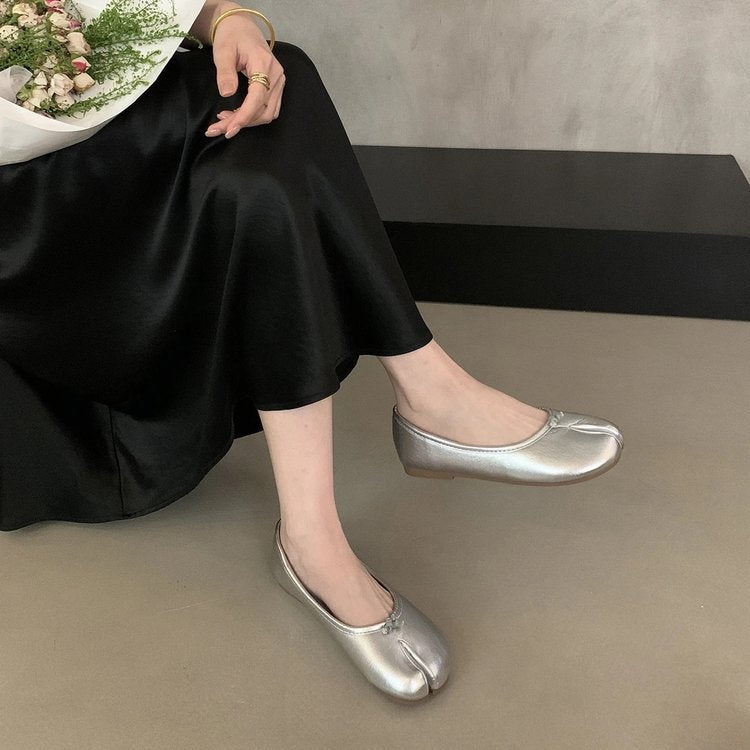 Damen Ballerina-Pantoletten mit innovativem Design und weichem Innenfutter R&B