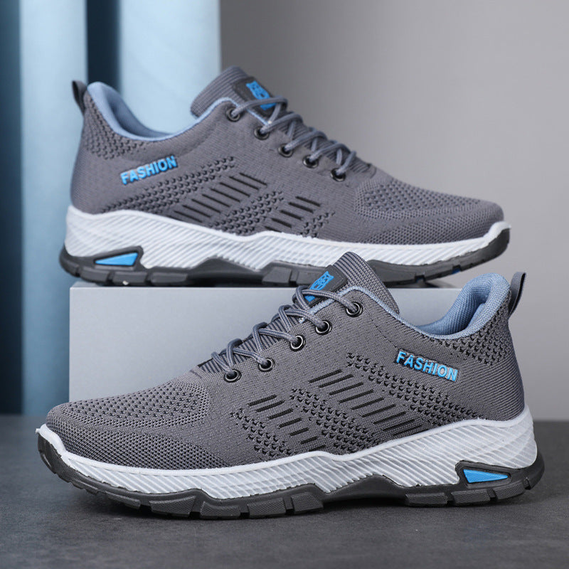 Damen Leichte Sport-Sneaker mit atmungsaktivem Obermaterial und dämpfender Sohle R&B