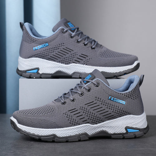 Damen Leichte Sport-Sneaker mit atmungsaktivem Obermaterial und dämpfender Sohle R&B