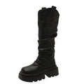 Damen Hohe Stiefel mit weichem Obermaterial und robuster Sohle R&B