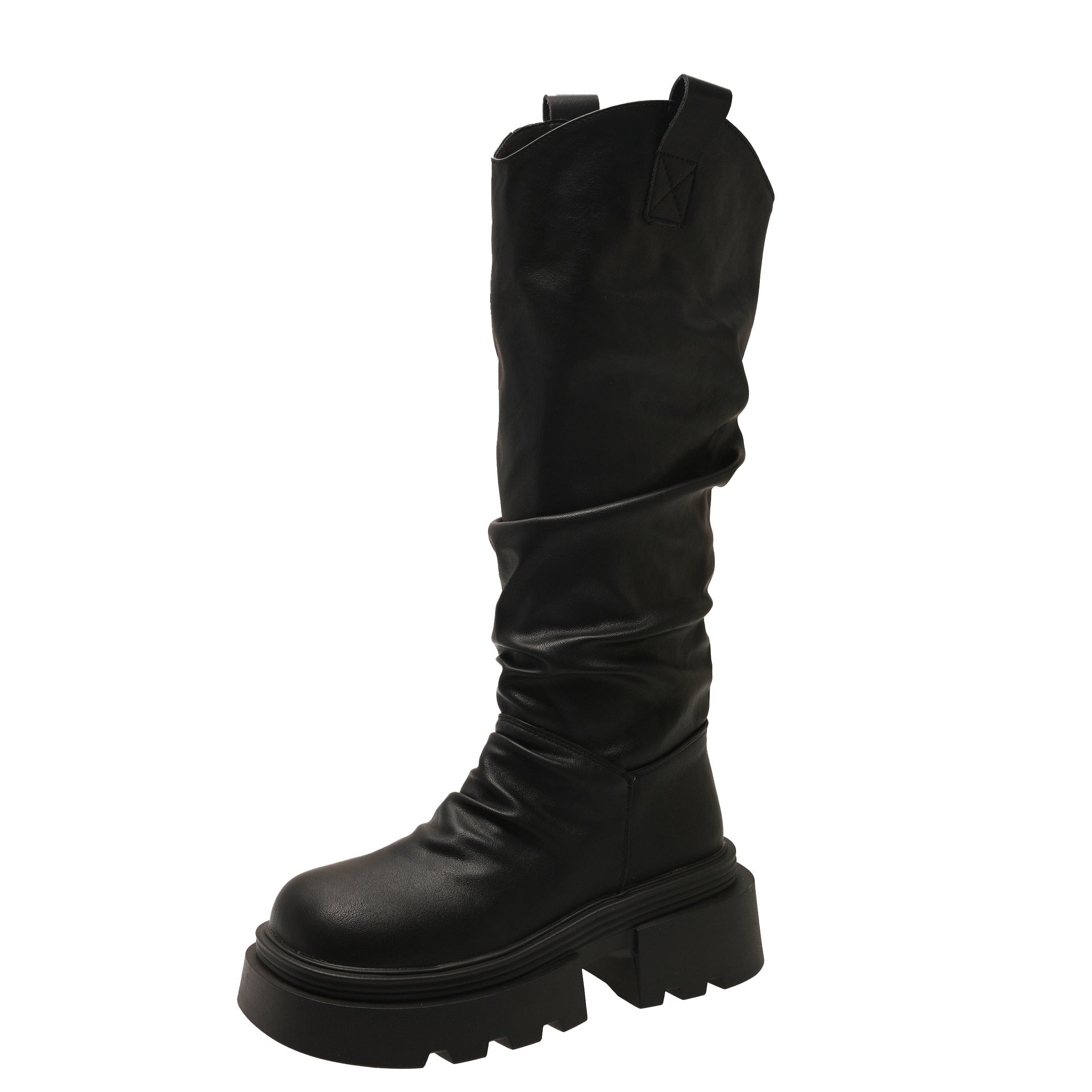 Damen Hohe Stiefel mit weichem Obermaterial und robuster Sohle R&B
