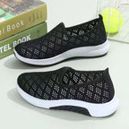 Damen atmungsaktive Freizeitschuhe mit leichtem Mesh-Obermaterial und rutschfester Sohle R&B