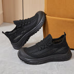 Damen Komfortable und atmungsaktive Freizeitsneaker mit elastischem Schnürsystem R&B