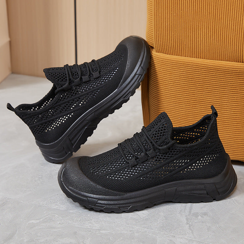 Damen Komfortable und atmungsaktive Freizeitsneaker mit elastischem Schnürsystem R&B