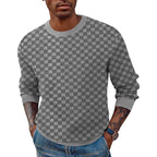 Herren Strukturierter Rundhalspullover R&B