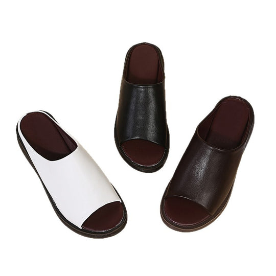 Damen moderne Wedge-Pantoletten mit anatomischem Fußbett R&B