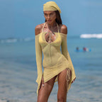 Damen Strand-Badeanzug mit innovativem Schnitt und raffinierten Rüschendetails R&B