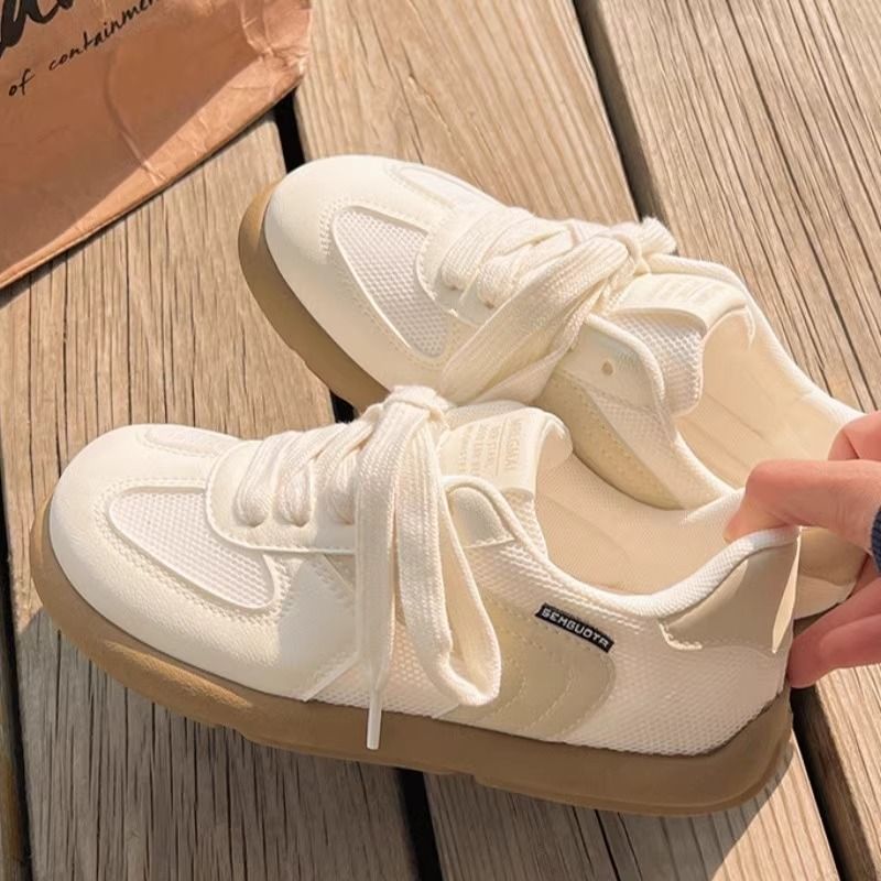 Damen Sportliche Freizeitschuhe mit atmungsaktiven Mesh-Einsätzen