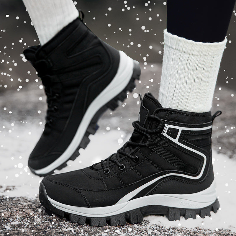 Herren Multifunktionale Wanderstiefel mit hohem Knöchelschutz und rutschfester Sohle R&B