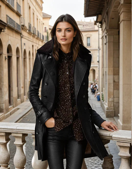 R&B | Warme Lerenjacke