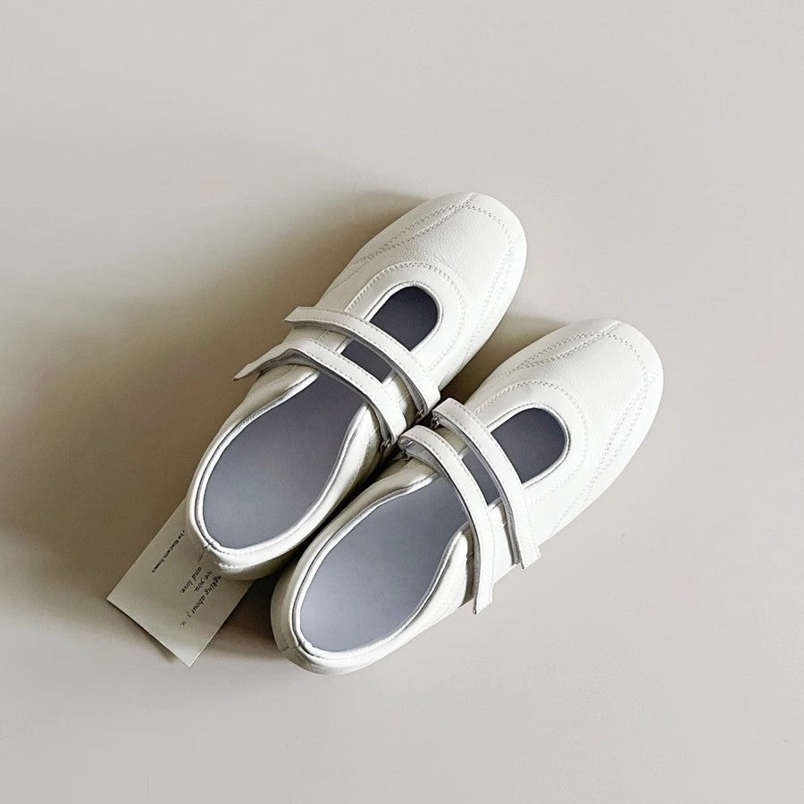 Damen Komfortable Ballerinas mit verstellbarem Riemendesign und atmungsaktiver Sohle