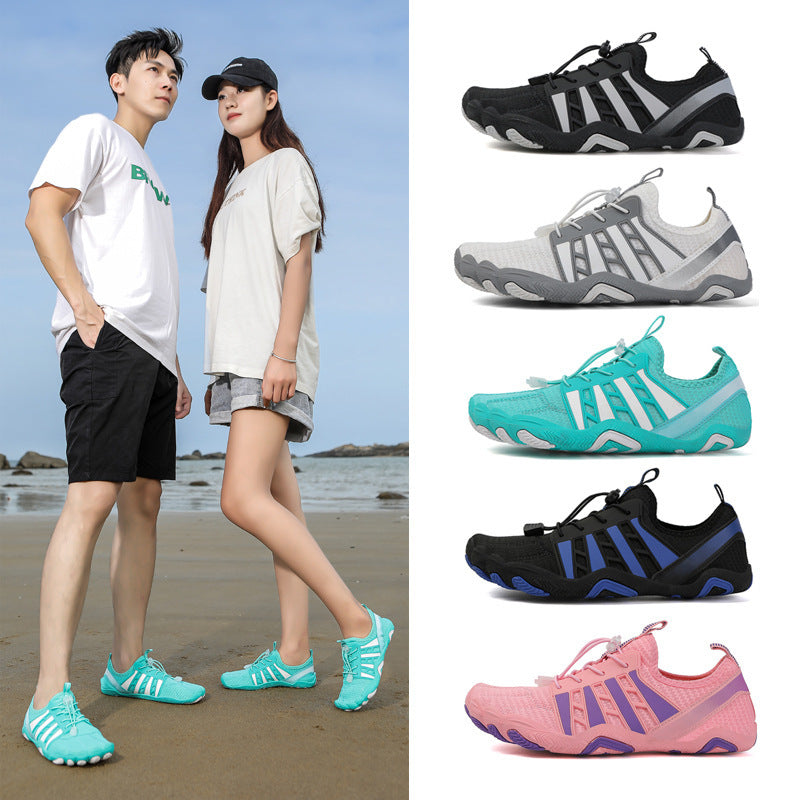 Damen Aqua-Schuhe mit rutschfester Sohle und atmungsaktivem Obermaterial