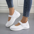 Damen Sneakers mit verstellbarem Klettverschluss und atmungsaktiver Mesh-Oberfläche R&B
