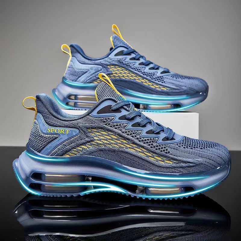 Damen Sportliche Laufschuhe mit dämpfender Sohle und atmungsaktivem Mesh-Obermaterial R&B