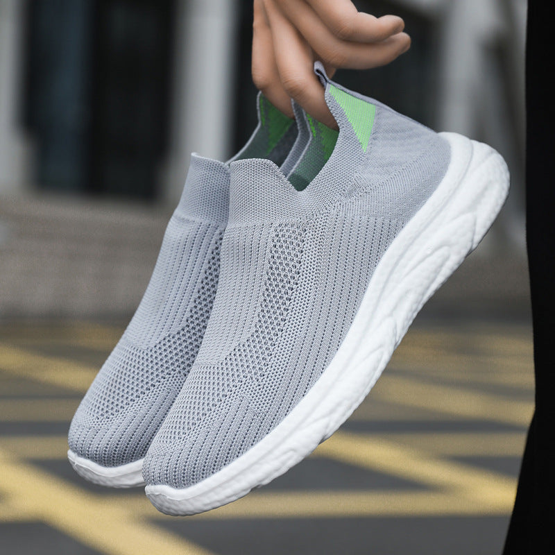 Damen Atmungsaktive Slip-On Laufschuhe mit flexiblem Obermaterial