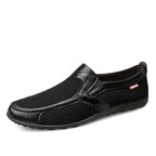 Damen atmungsaktive Slip-On Freizeitschuhe mit rutschfester Sohle