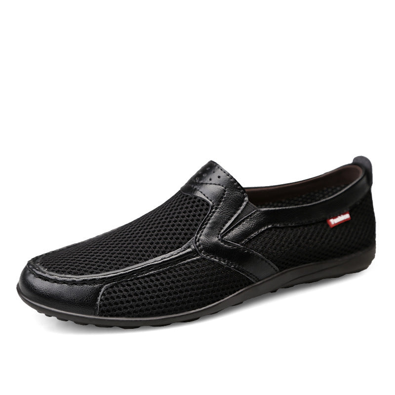 Damen atmungsaktive Slip-On Freizeitschuhe mit rutschfester Sohle