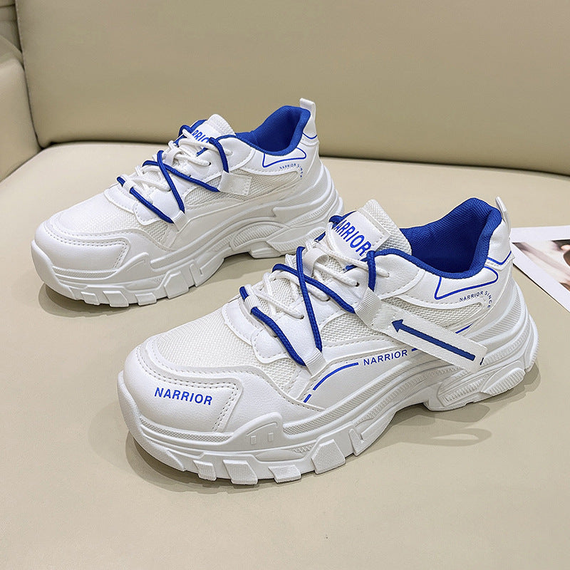 Damen Sportliche Chunky Sneakers mit atmungsaktiver Obermaterialstruktur R&B