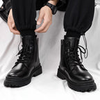 Damen robuste Stiefel mit rutschfester Sohle und modischem Design