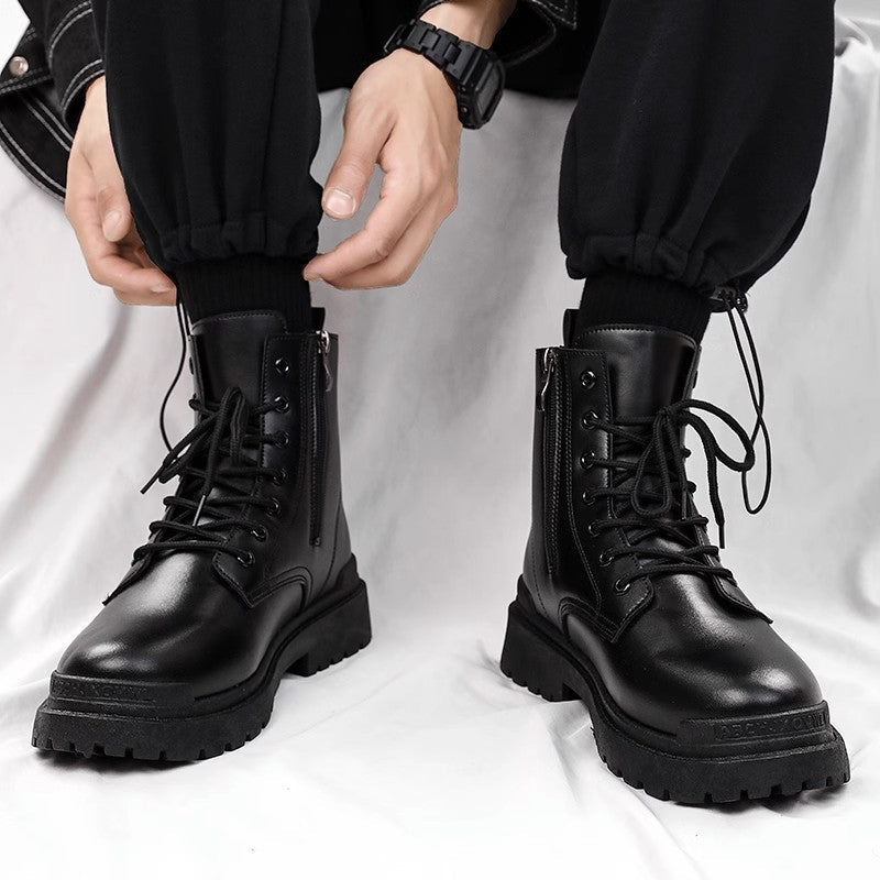Damen robuste Stiefel mit rutschfester Sohle und modischem Design
