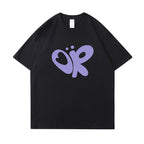 Damen lässiges T-Shirt mit einzigartigem Grafikdruck