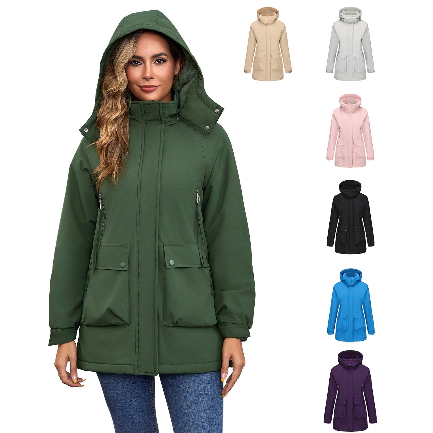 Damen wetterfeste Freizeitjacke