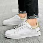 Damen Sportliche Sneaker mit glänzenden Akzenten